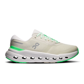 On Running Women's Cloudrunner 3 Wide Shoes - Ghost / Verdite