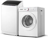 1.8CuFt Portable Clothes Dryer and 17.8LBS Full-Automatic Washing Machine Set, Compact Laundry Washer and Dryer Combo