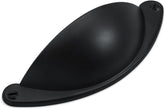 10 Pack | 2 1/2 Inch Drawer Pulls Black Kitchen Cabinet Handles and Dresser Drawer Pulls | Bathroom Matte Black Cabinet