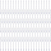 100 Pcs Clear Acrylic Hanging Crystals, Garland Strands for Chandelier Centerpieces Christmas Tree Wedding Party Home
