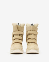 baskets en cuir velours balskee