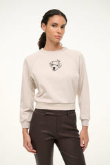 CUSTOM STAUD x C.BONZ ENDURANCE SWEATSHIRT | STONE