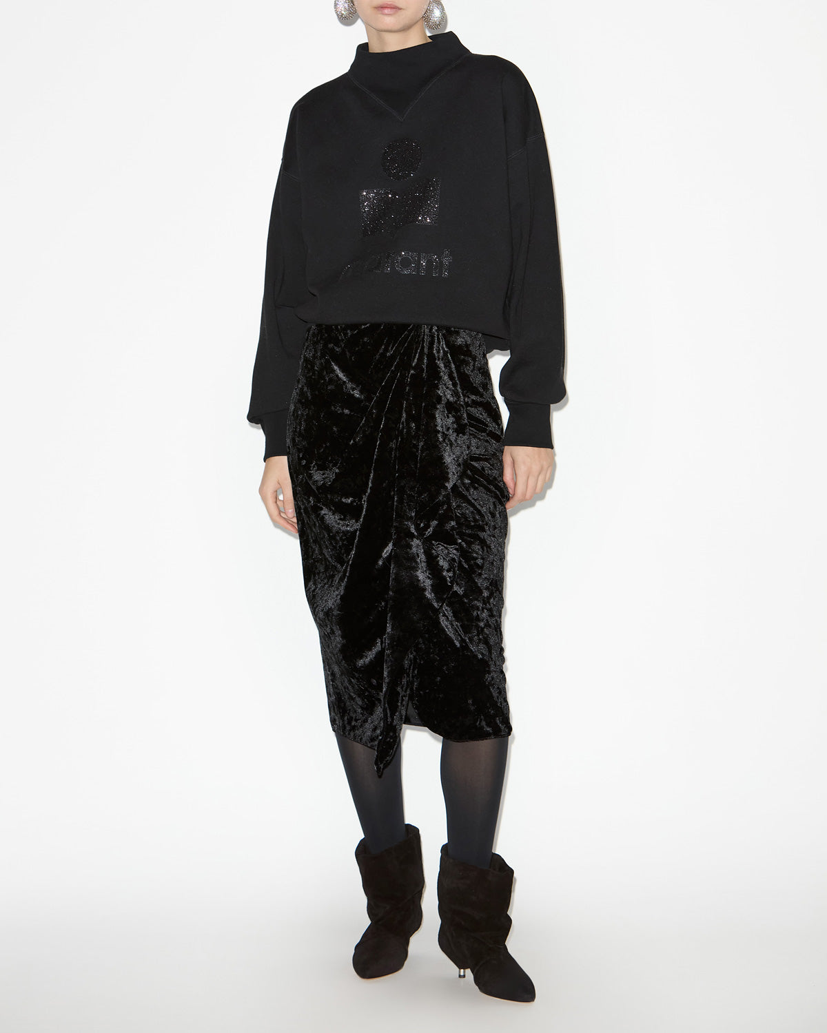 Sweatshirt glitter Moby
