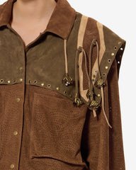 VESTE EN CUIR KAYAE