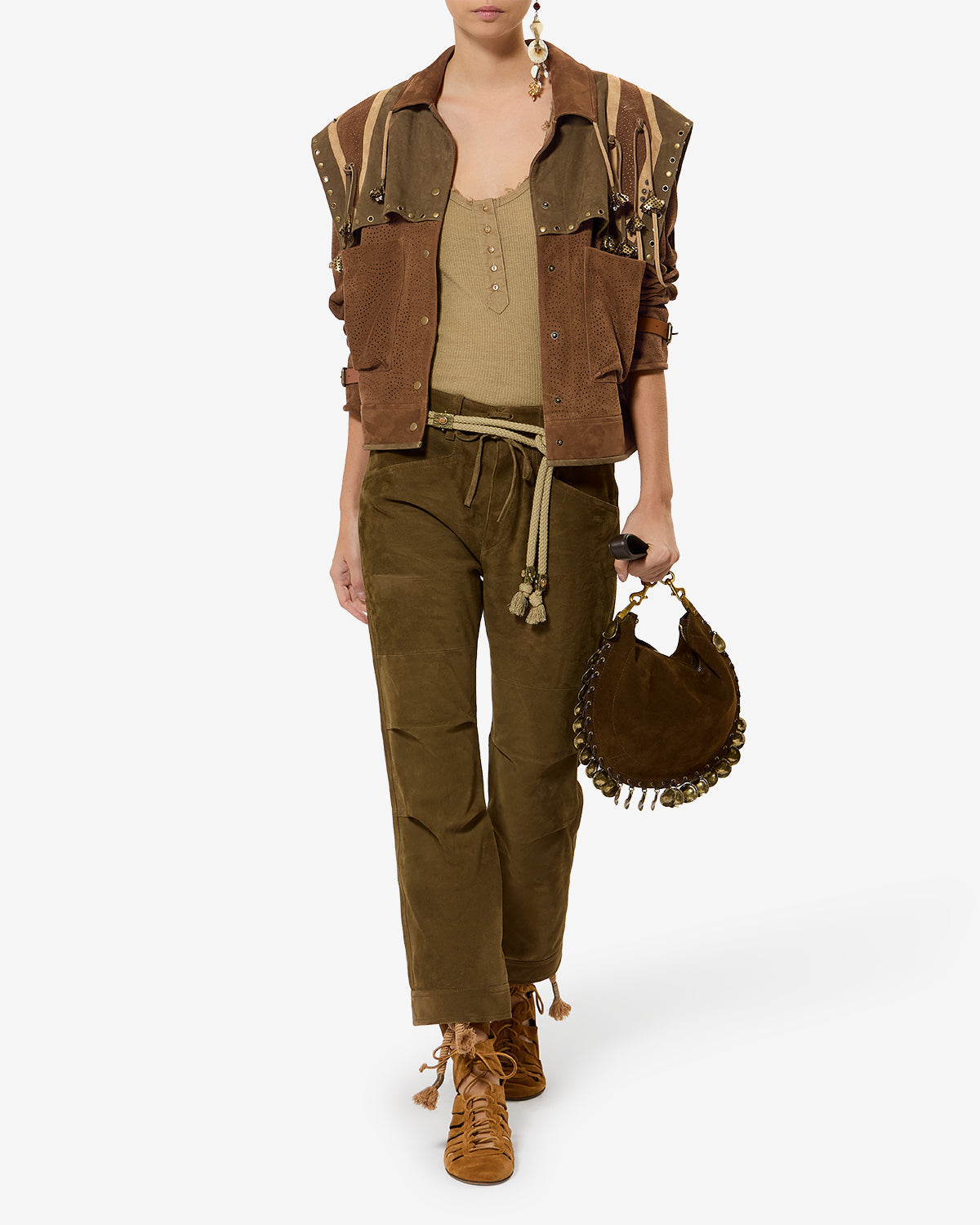 VESTE EN CUIR KAYAE