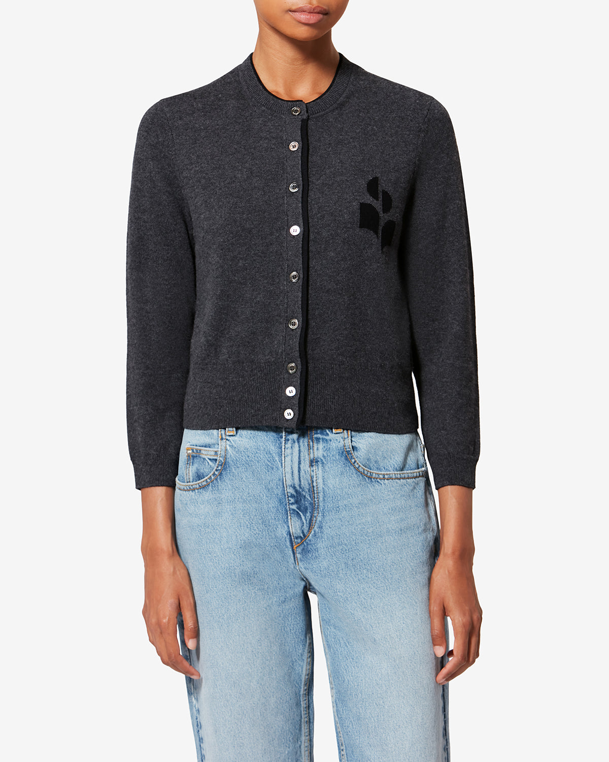 CARDIGAN LOGO LONA