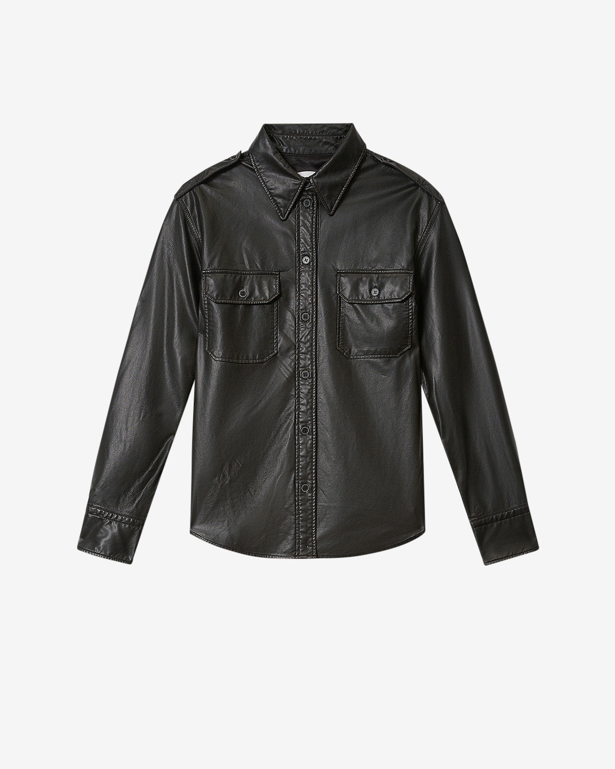 CHEMISE NOEE FAÇON CUIR