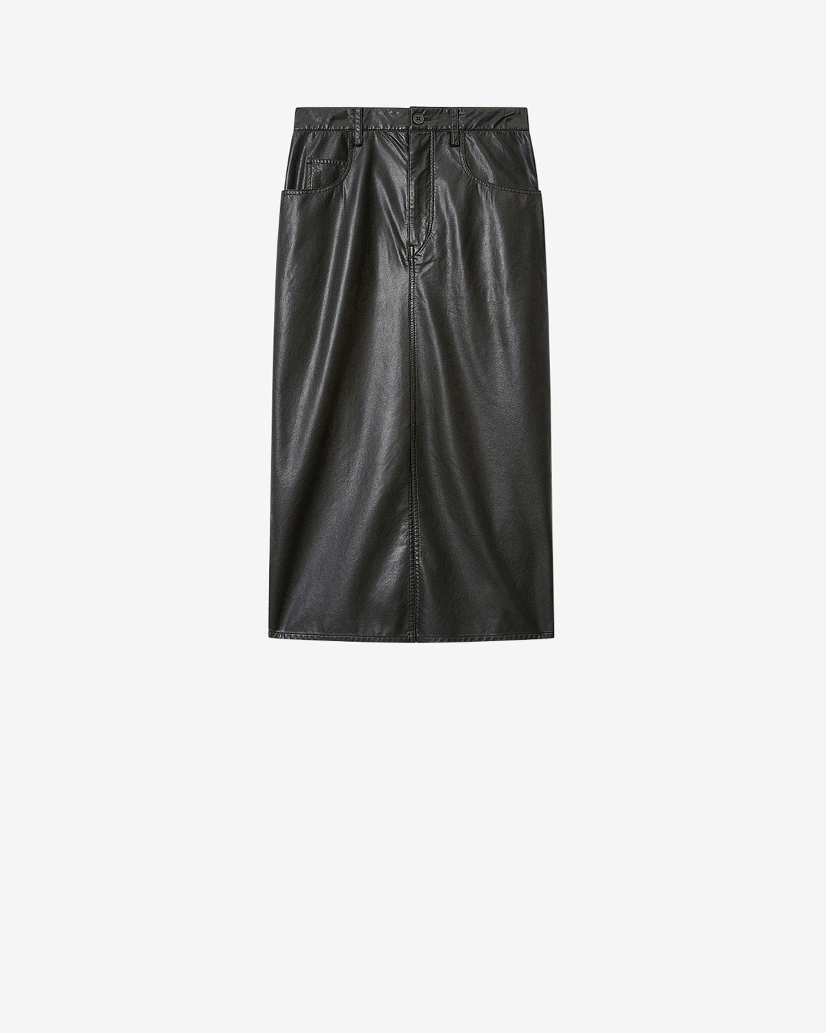 JUPE NILAURIA EFFET CUIR